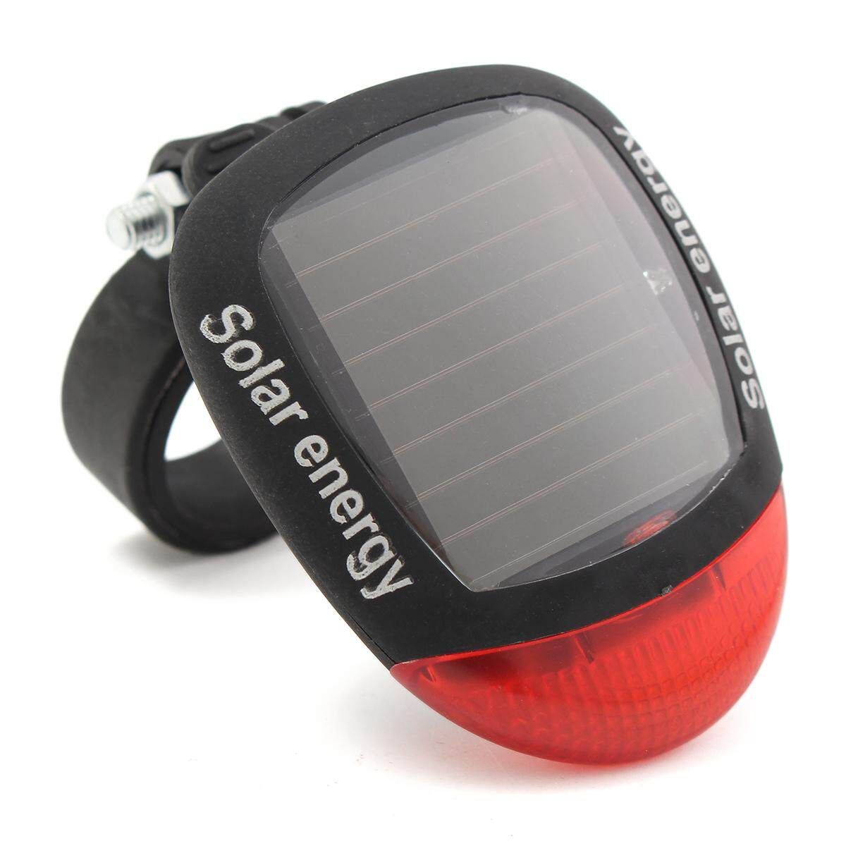 Bicycle Solar Tail Light Night Ride Warning Blowing Light Mountain Bicycle