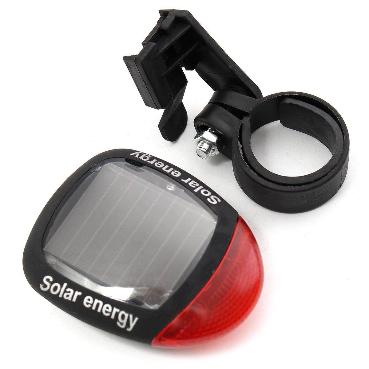 Bicycle Solar Tail Light Night Ride Warning Blowing Light Mountain Bicycle