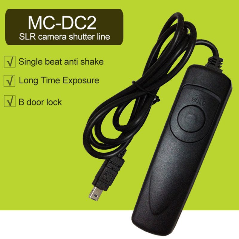 MC-DC2 Camera Remote Shutter Release Cord Cable For Nikon-