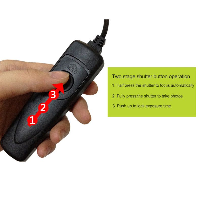 MC-DC2 Camera Remote Shutter Release Cord Cable For Nikon-