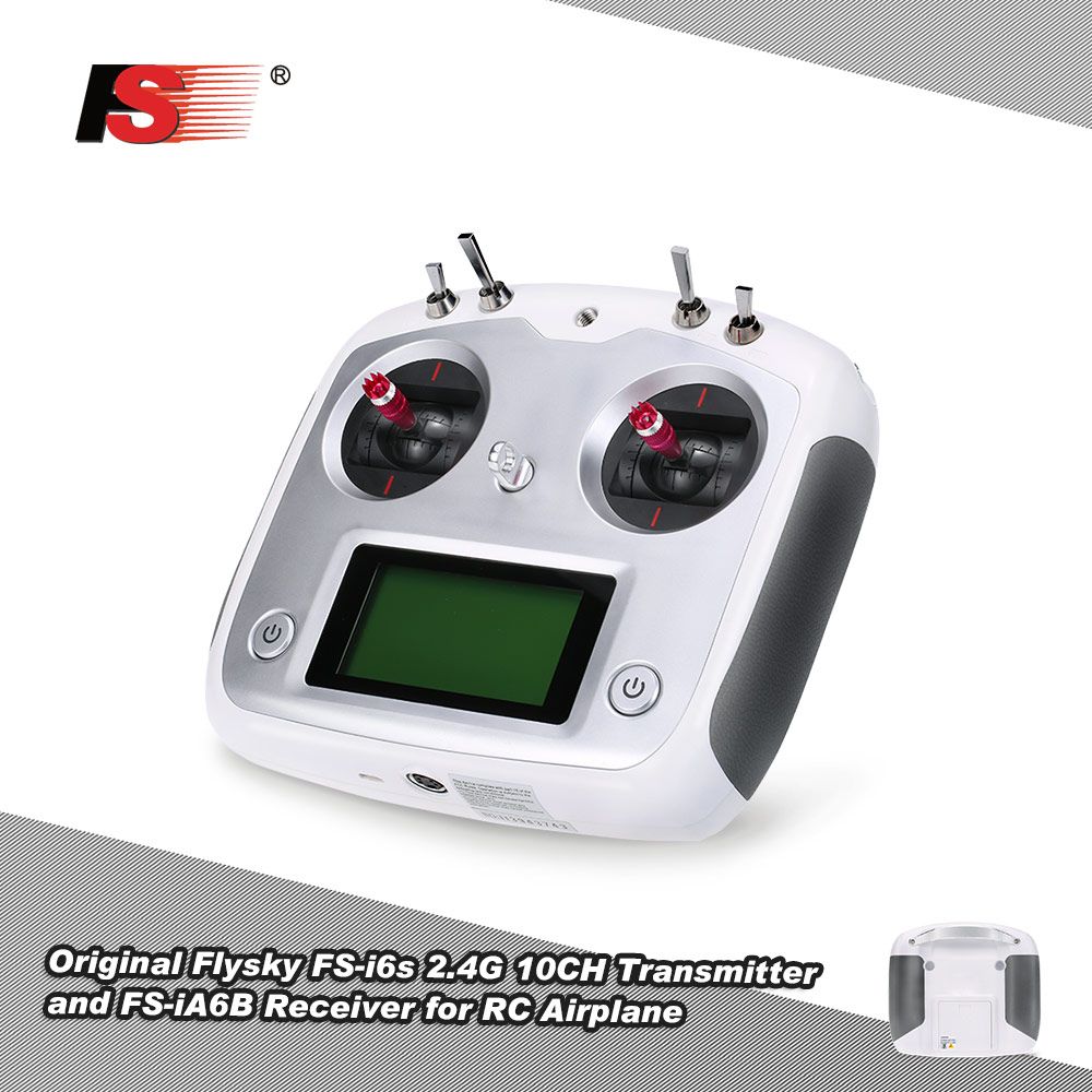 FS-i6s 2.4G 10CH AFHDS 2A Touchscreen Transmitter