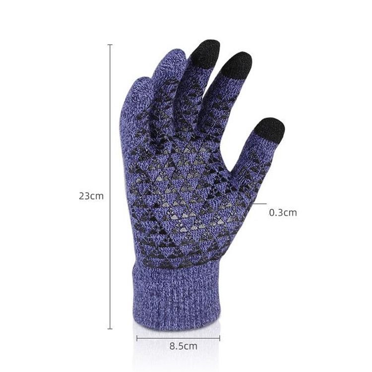 2 Pairs Knitted Warm Gloves
