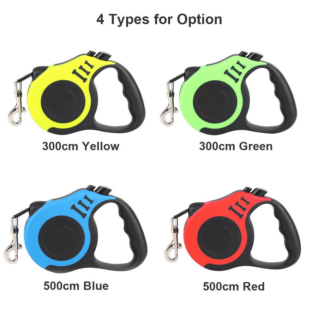 Retractable Dog Leash Pet Walking Leash With Anti-slip