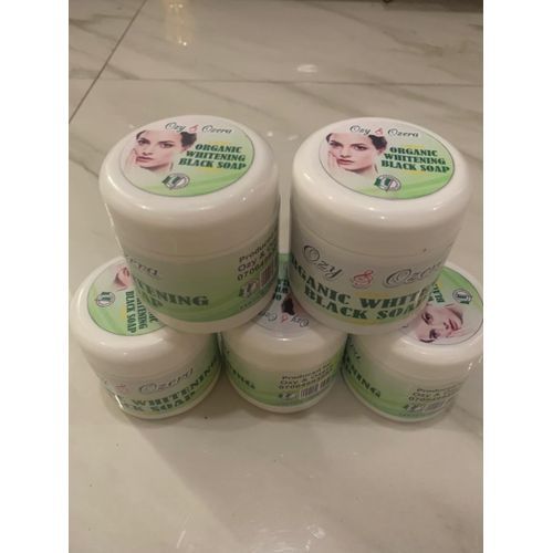Organic Whitening Black Soap X 5