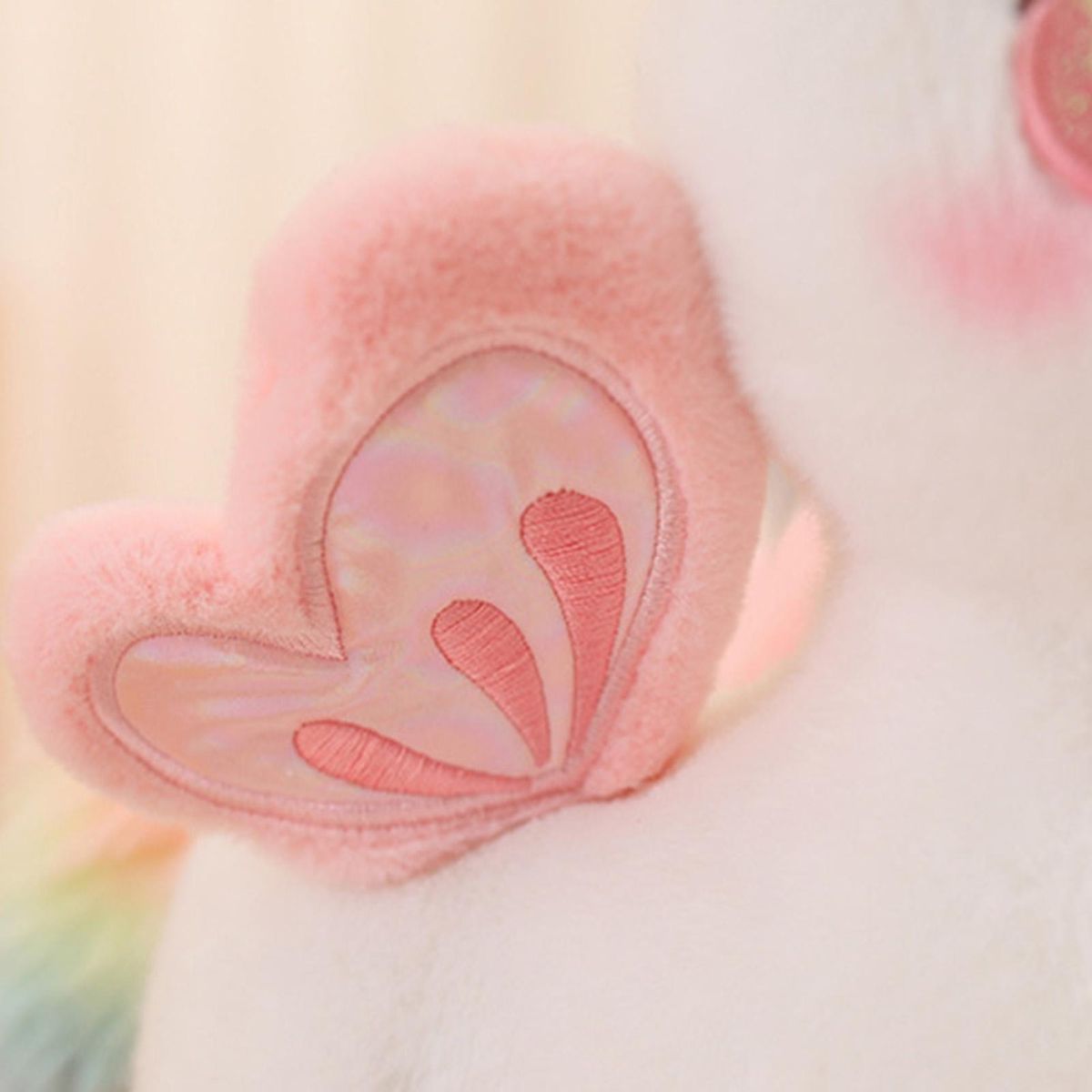 Pegasus Pillow Stuffed Pegasus Plush Toy Soft Sofa Pillow Decoration Pink