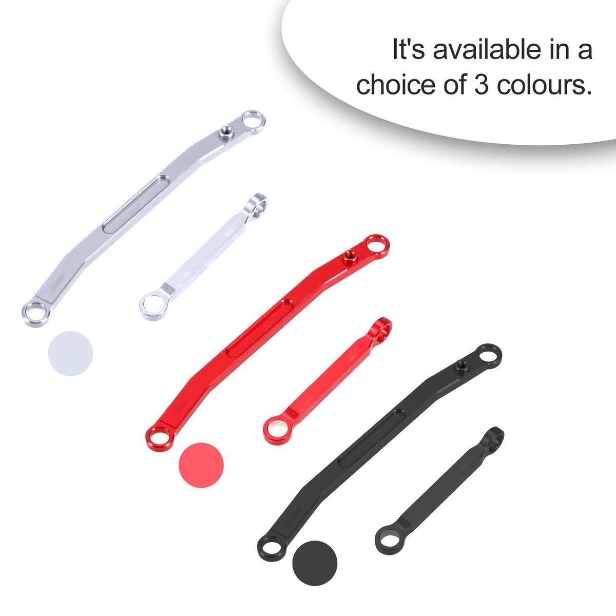 Metal Steering Linkage Tie Rod Set for 1/24 Axial SCX24 AXI90081 AXI00001 AXI00002 High-Tightening Link RC Crawler Car Upgrades Parts