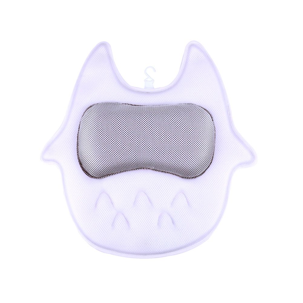 3D Air Mesh Breathable Spa Bath Pillow Neck Cushion