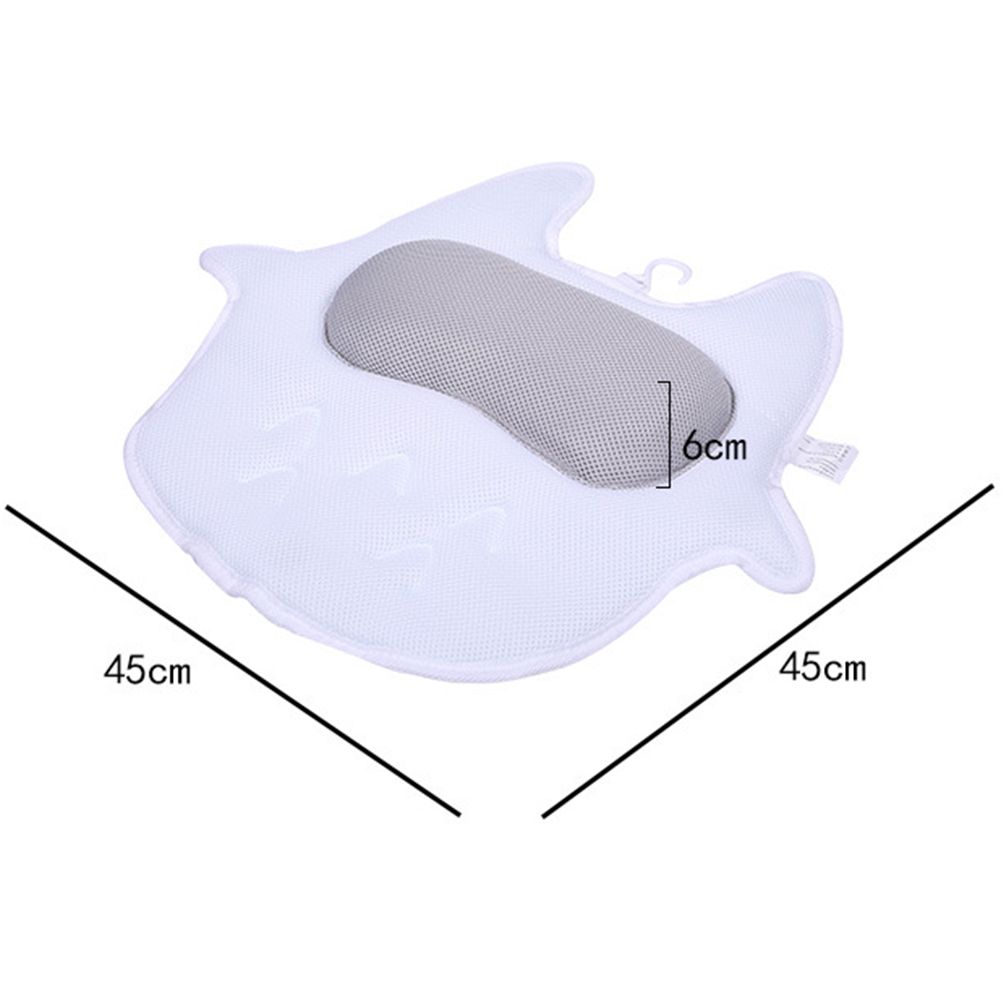 3D Air Mesh Breathable Spa Bath Pillow Neck Cushion