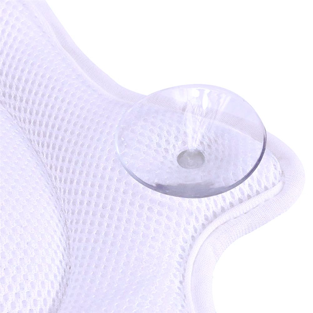 3D Air Mesh Breathable Spa Bath Pillow Neck Cushion
