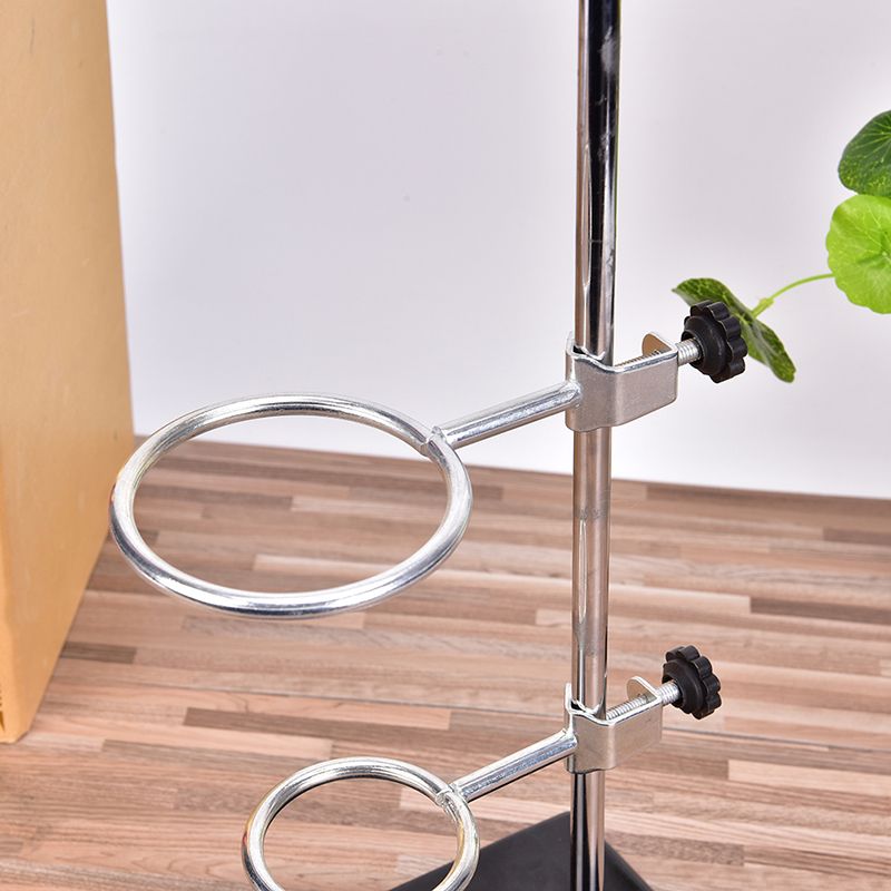 1 Set Laboratory Ring Stand 50CM High Retort Stand Stand