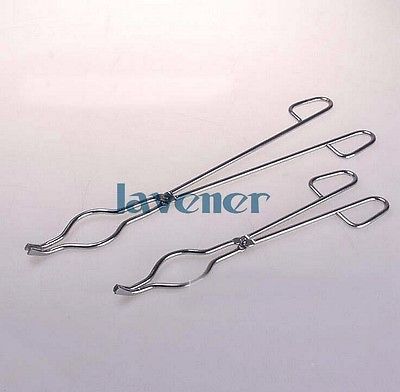 25cm Stainless Steel Crucible Clamp Graphite Melting