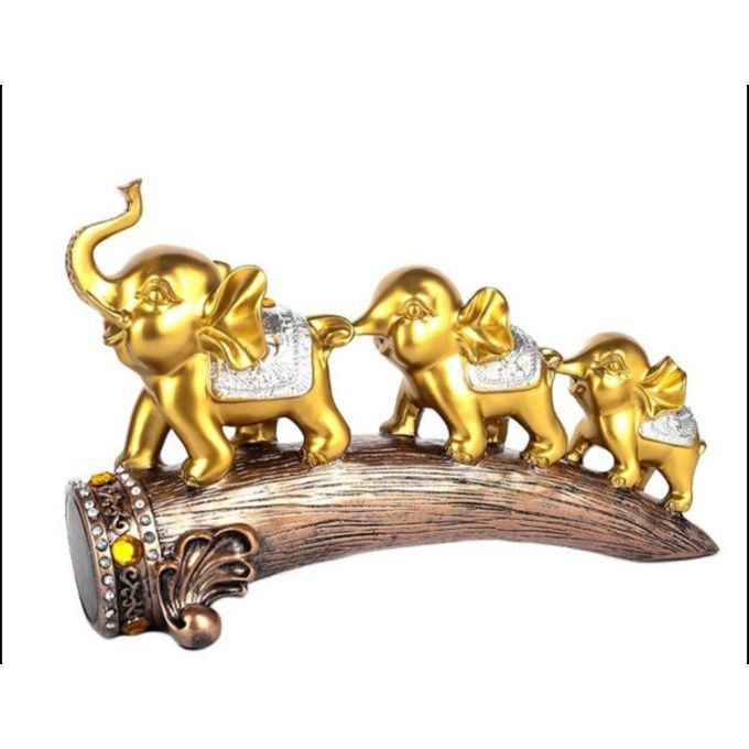 Elephant Figurine - TV Console Decor