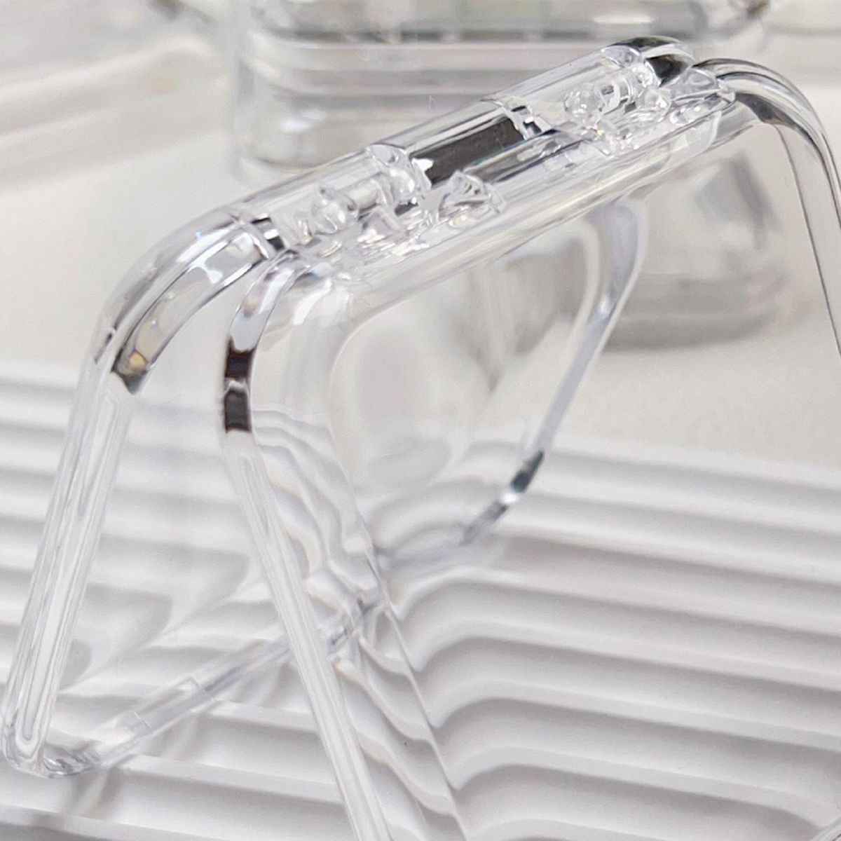 5PcsSet Nail Storage Box Earring Necklace Ring Bracelet Jewelry Container Clear