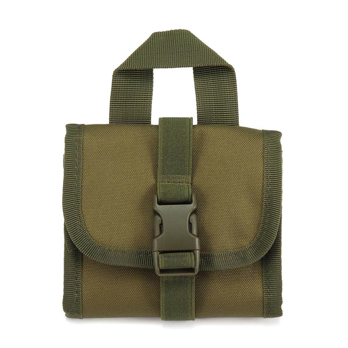 14 Ammo Pouch Cartridge Shell Holder Bag Hunting Case Green