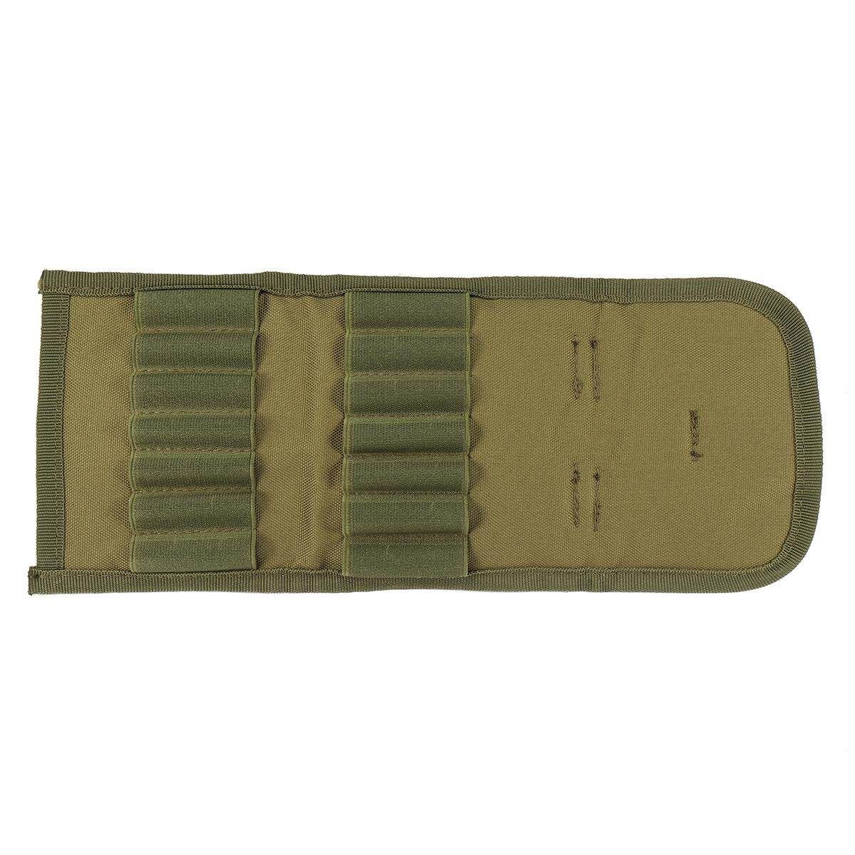 14 Ammo Pouch Cartridge Shell Holder Bag Hunting Case Green