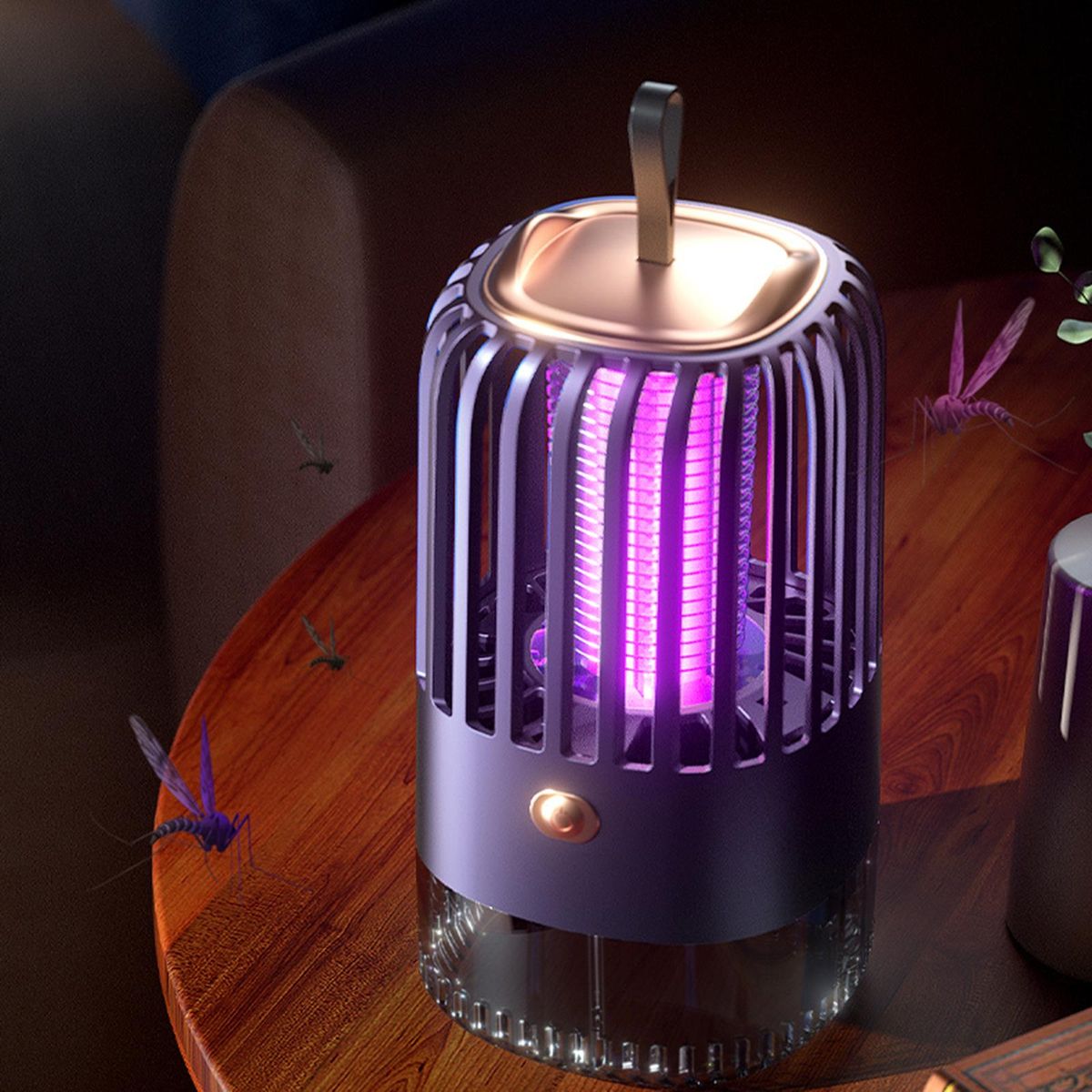 Electric Mosquito Killer Lamp Household Mosquito Zapper Portable Mosquito Trap Lamp Killing Lamp for Mosquito Fly Traps