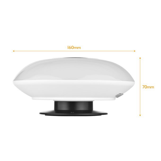 3 In 1 Patio Lights BT Speaker FM Radio LED Rechargeable