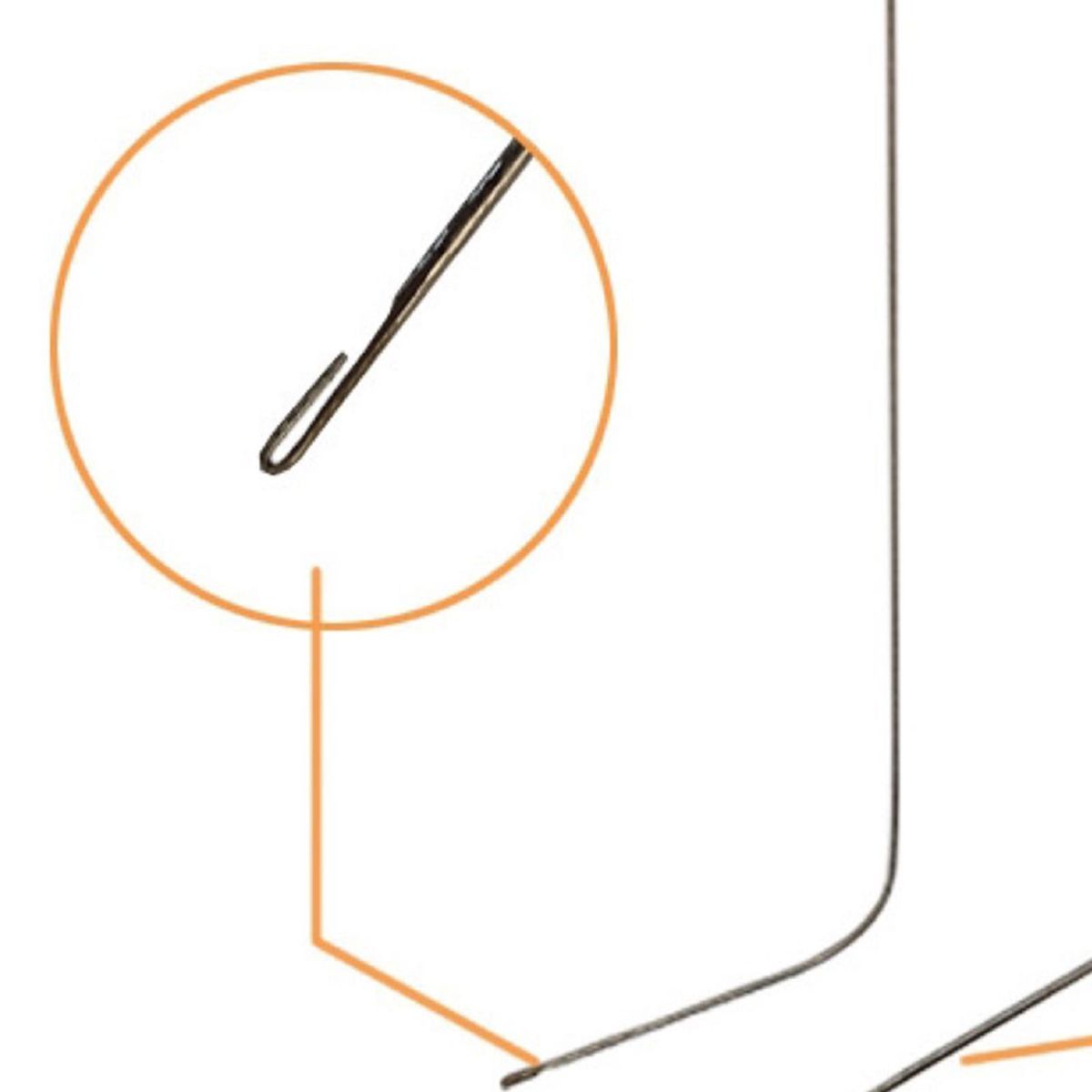 2Pcs Bead Spinner Needles For Bracelet Necklace Making Spin String