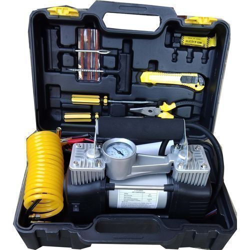 Heavy-duty Car Tyre Inflator {Double Cylinder}