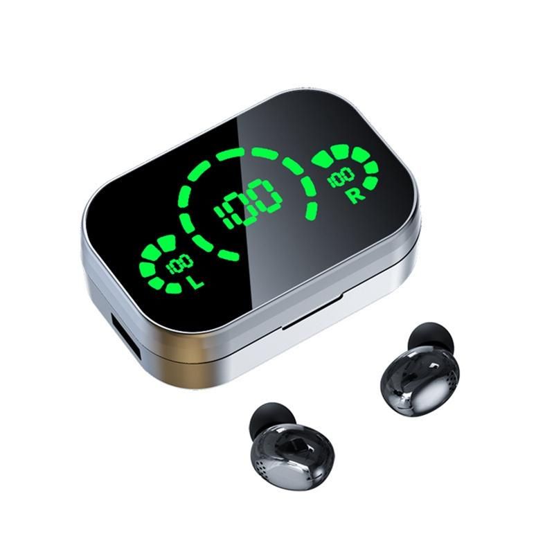 YD04 Wireless Bluetooth Headphones LED Digital