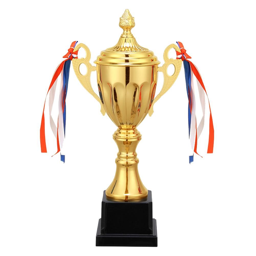 11 Inch Gold Trophy Cup for Sports Meeting Competitions