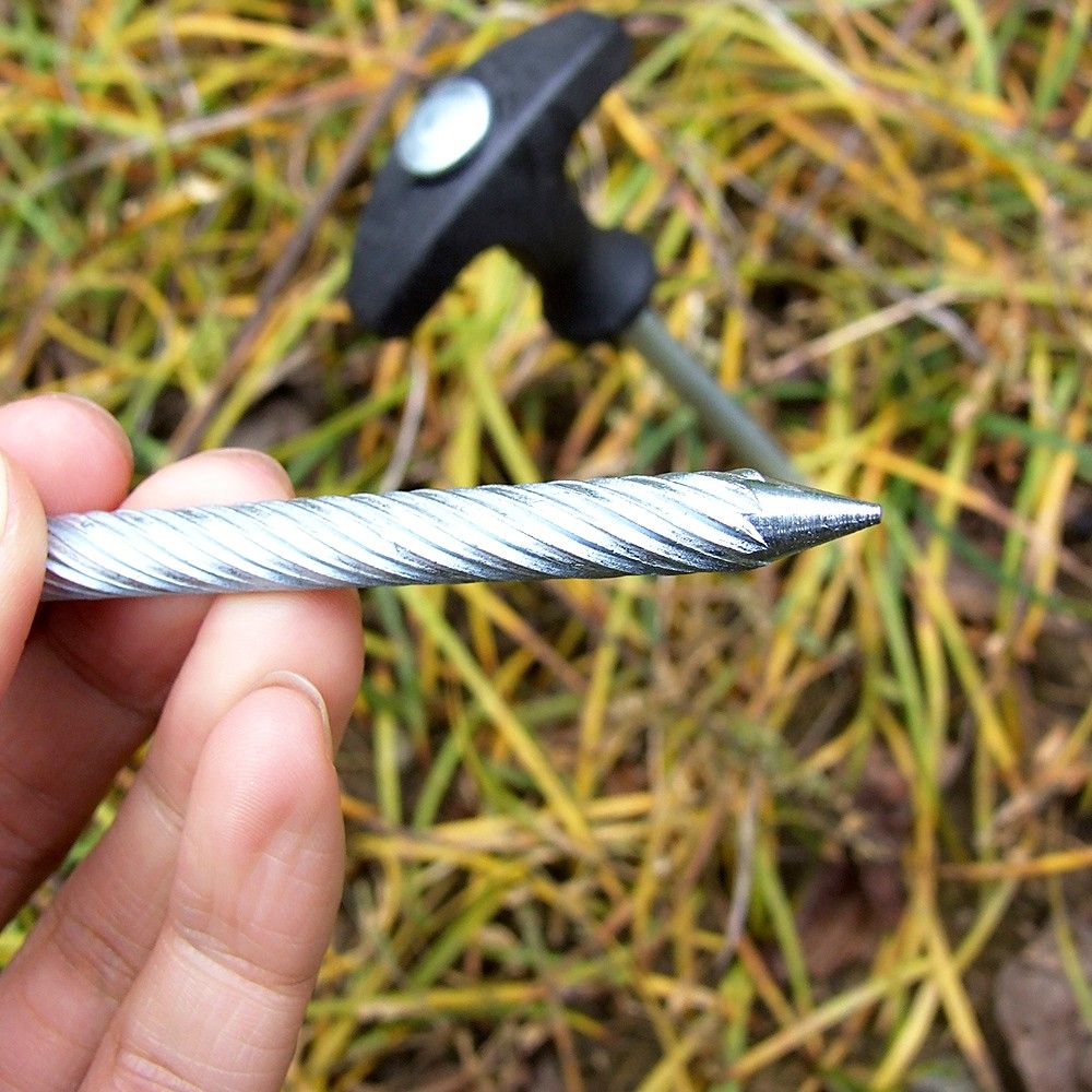 5pcs Heavy Duty Carp Fishing Bivvy Pegs 21cm Camping Tent
