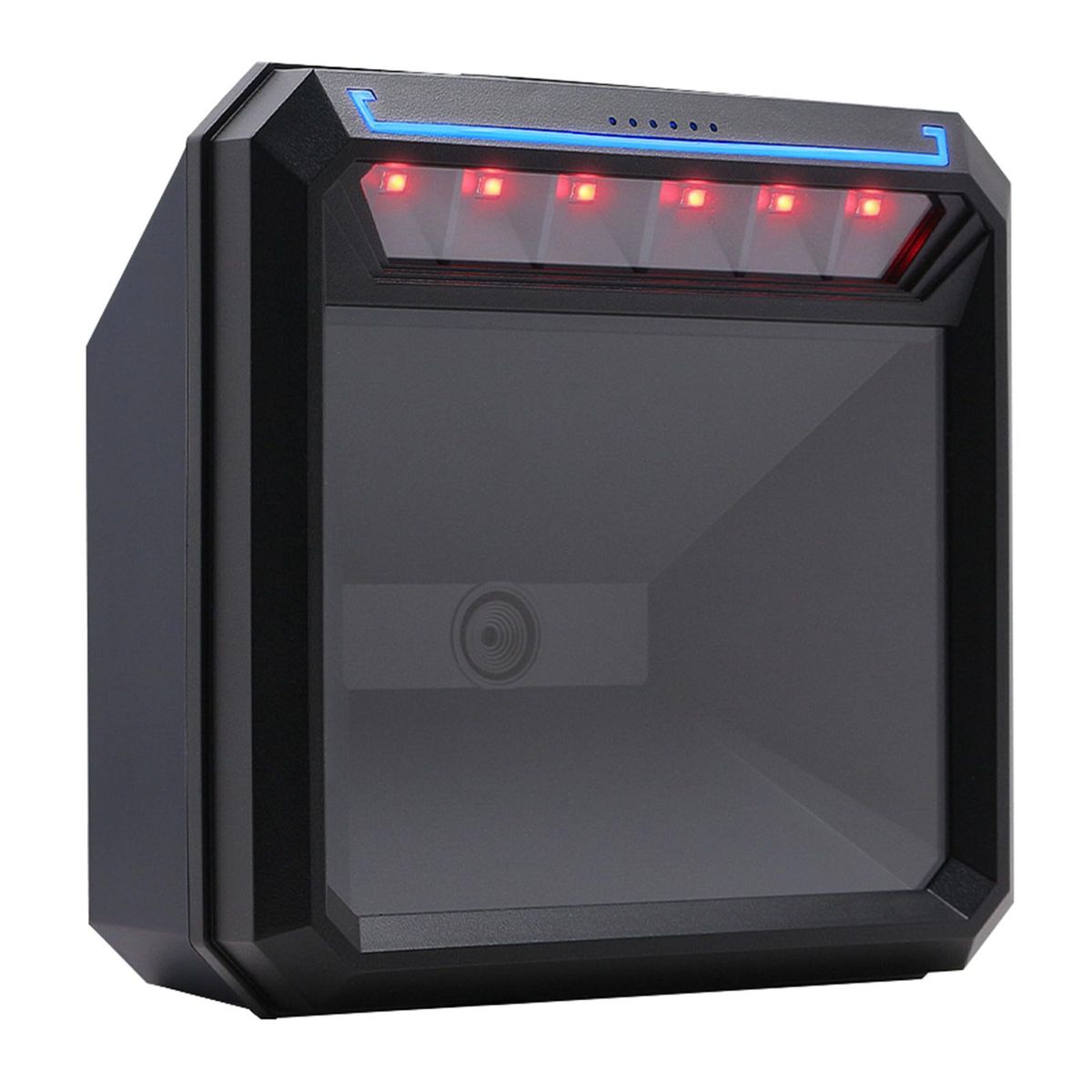 1D 2D Barcode Scanner QR Bar Code Reader Module Scanner CMOS Image USB Port Connection Omnidirectional Platform Auto Scanning High Scanning Speed 4m/s for Supermarket Logistics Restaurant Warehouse Mobile Payment Library Reta
