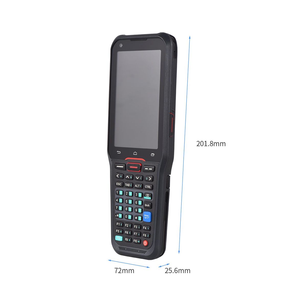 Android 10.0 1D Barcode Scanner Handheld Mobile Terminal PDA with Honeywell 5703 Scan Engine Support 1D/2D/QR Code Scaning Wireless Wi-Fi 4G with 4.0 Inch Touchscreen for Warehouse Delivery Retail Shop Restaurant Warehouse In