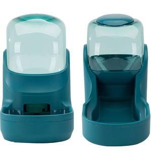 2pcs 3.8L Pet Dog Cat Automatic Feeder Bowl For Drinking Water 1.8KG Slow Food Feeding Bowls Container For And Bowls Supplies Dogs