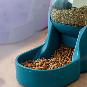 2pcs 3.8L Pet Dog Cat Automatic Feeder Bowl For Drinking Water 1.8KG Slow Food Feeding Bowls Container For And Bowls Supplies Dogs