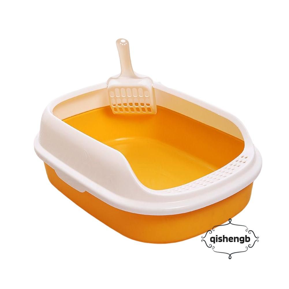 High-Capacity Cat Litters Box With Shovel Multipurpose Cat