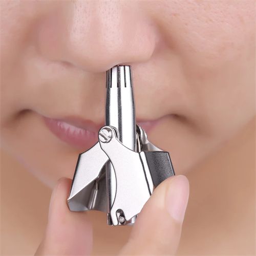 NoseHair EarTrimmer Stainless Steel Manual Washable Portable