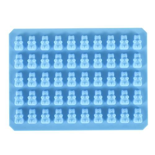 Gummy Bear Candy Mold Kit Chocolate Bakeware DIY Decor-Blue