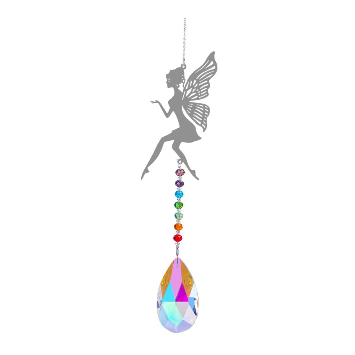 Crystal  Window Pendant Decor  Angel 42cm
