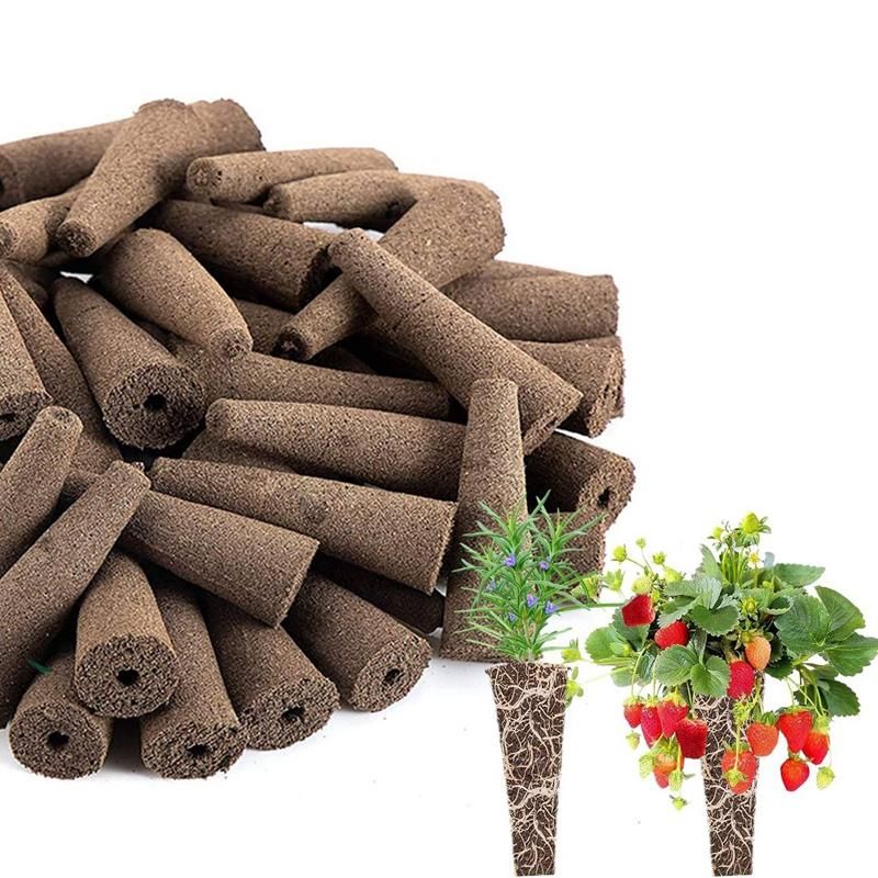 Grow Sponges for Use with  -Friendly Plant Growing Plugs Sponges for Hydroponic Plants Growth Pack of 50