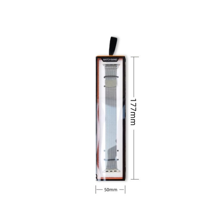 5 PCS Watch Strap Box,Style: Short Type Orange Black