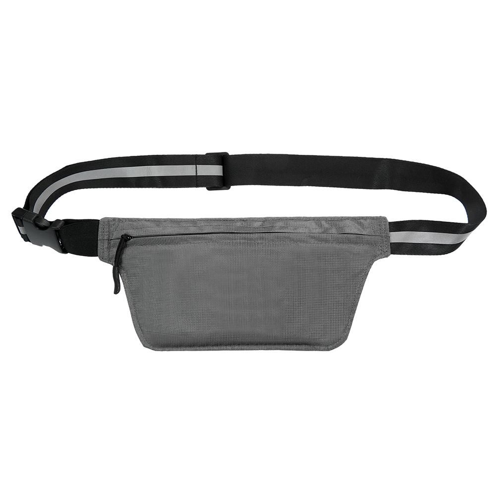 Lixada Lightweight USB Rechargeable Reflective Waist Belt Fanny Pack Bag with LED Signal Light Outdoor Sport Safety Bag Gear for Cycling Running Walking Jogging