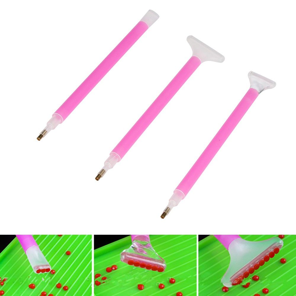 Pack Of 11 5D Diamond Painting Tools Kit Point Drill Pen +