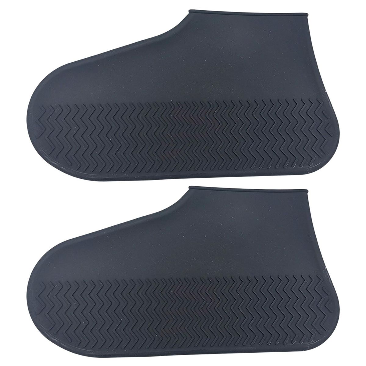 2Pcs Rain Boot Covers Men Women Dustproof Rain Boot Protectors Black