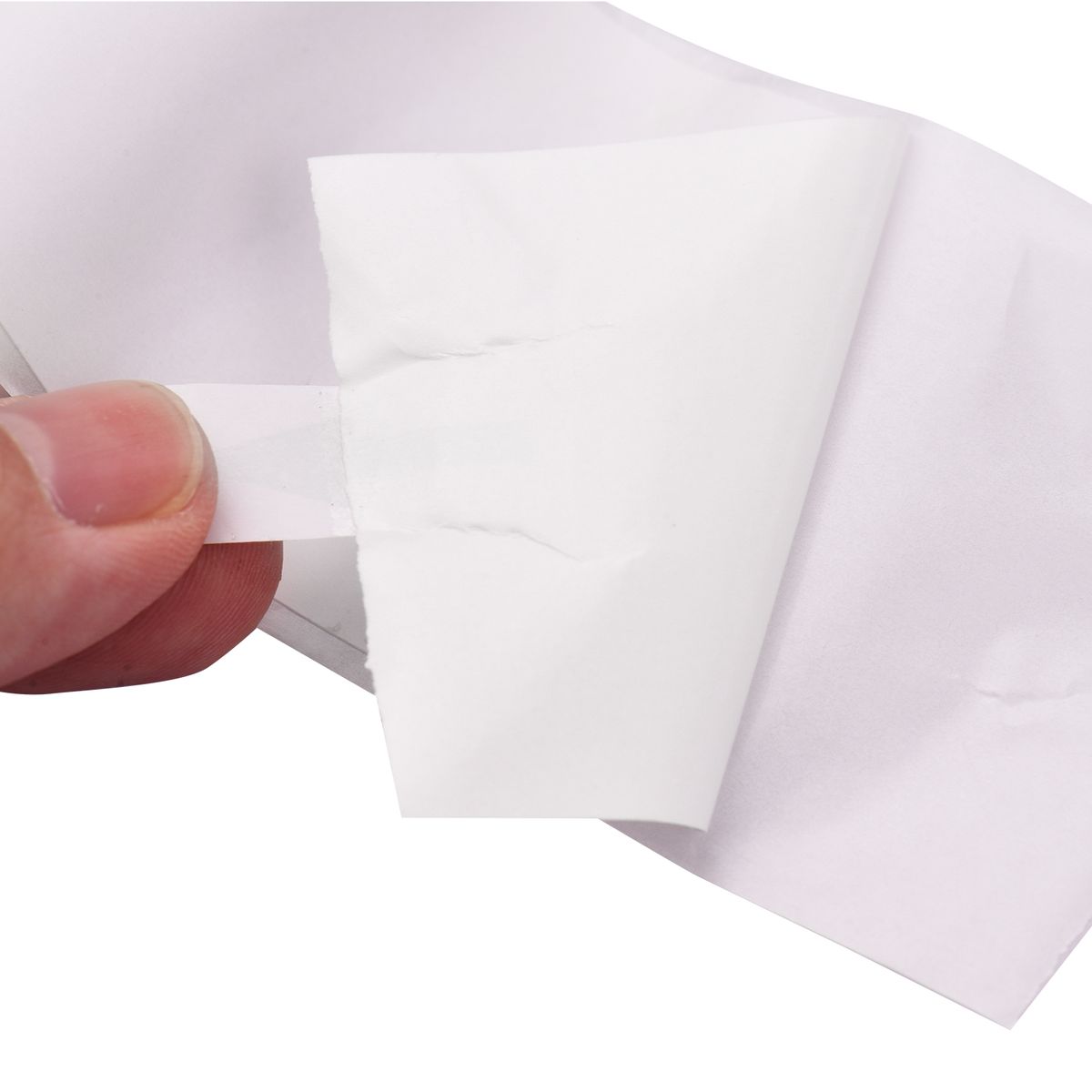 5pcs Adhesive Thermal Receipt Sticker Paper Rolls 57*25mm