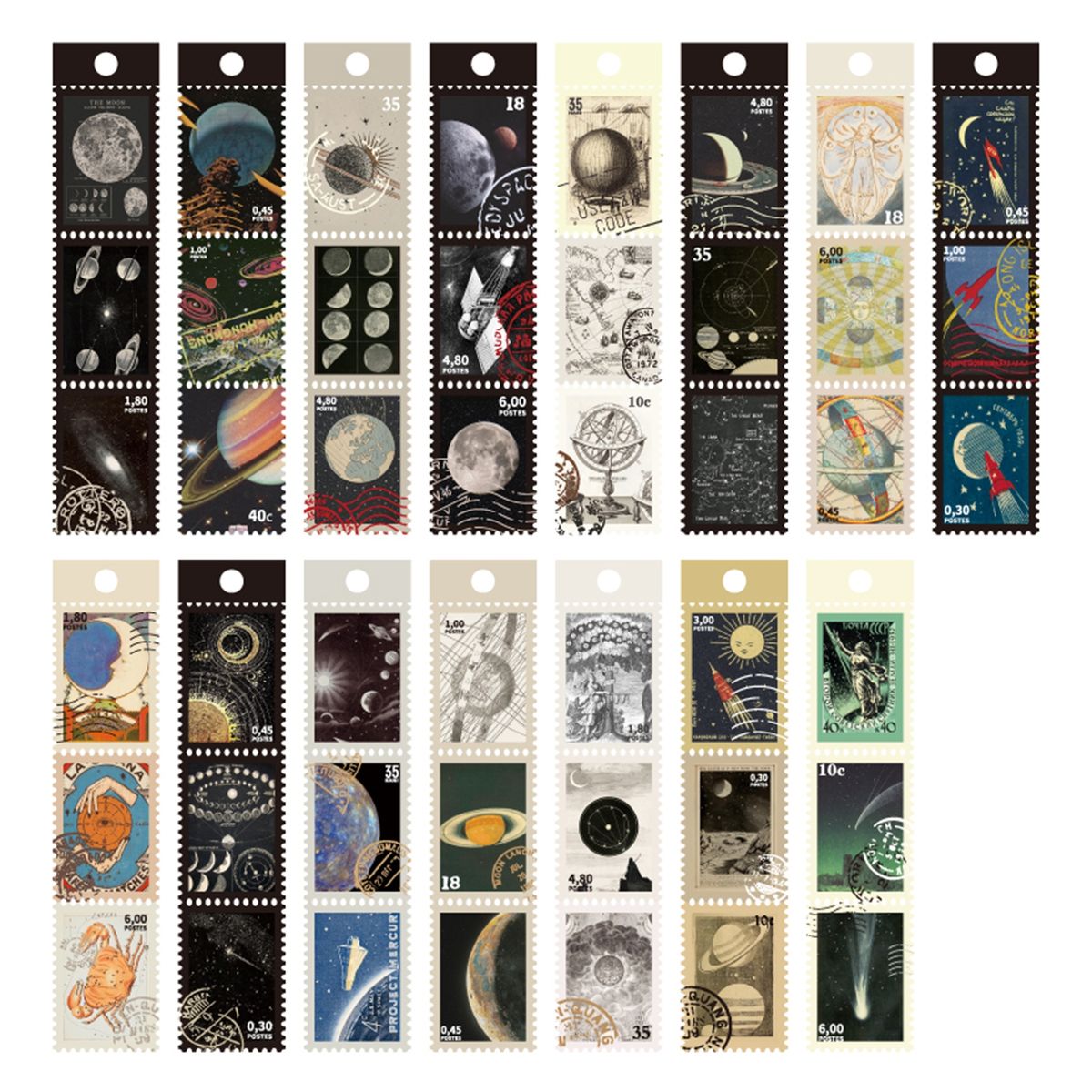 45PcsSet Material Paper DIY Decorative Scrapbook Paper E