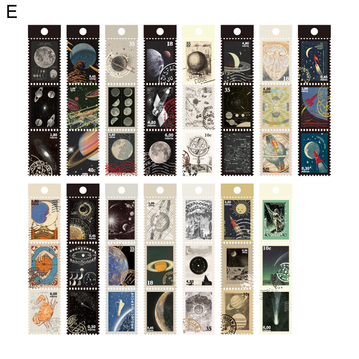 45PcsSet Material Paper DIY Decorative Scrapbook Paper E