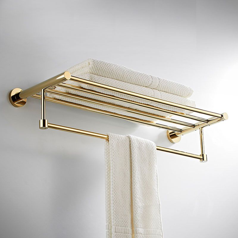 (Toilet Brush)7 Pieces Bathroom Hardware Set Brass, Include