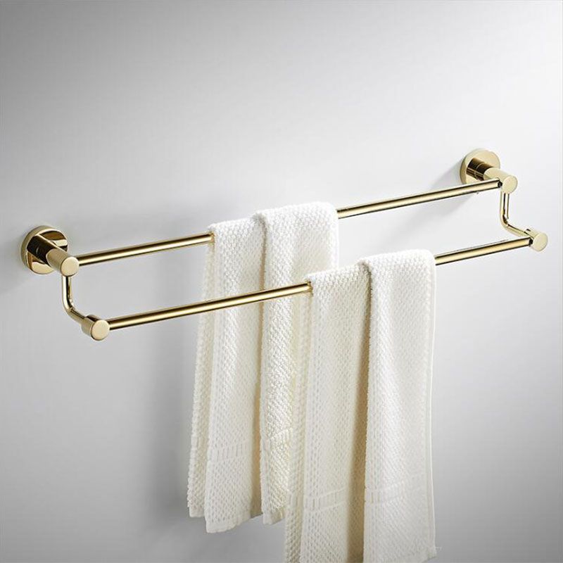 (Toilet Brush)7 Pieces Bathroom Hardware Set Brass, Include