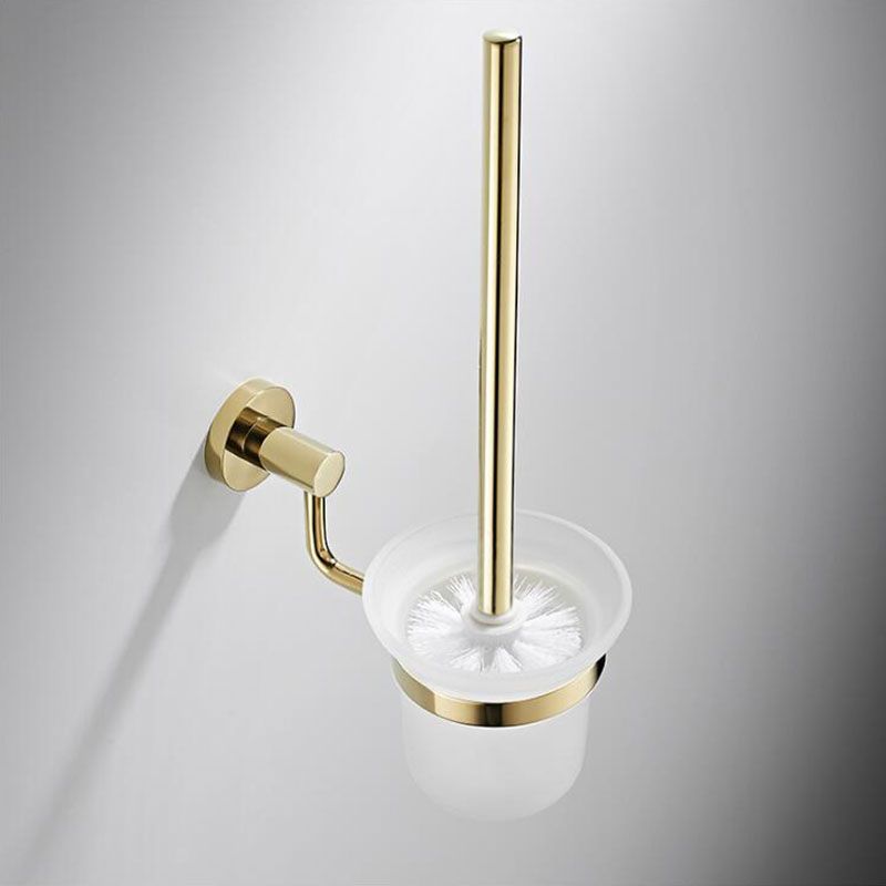 (Toilet Brush)7 Pieces Bathroom Hardware Set Brass, Include