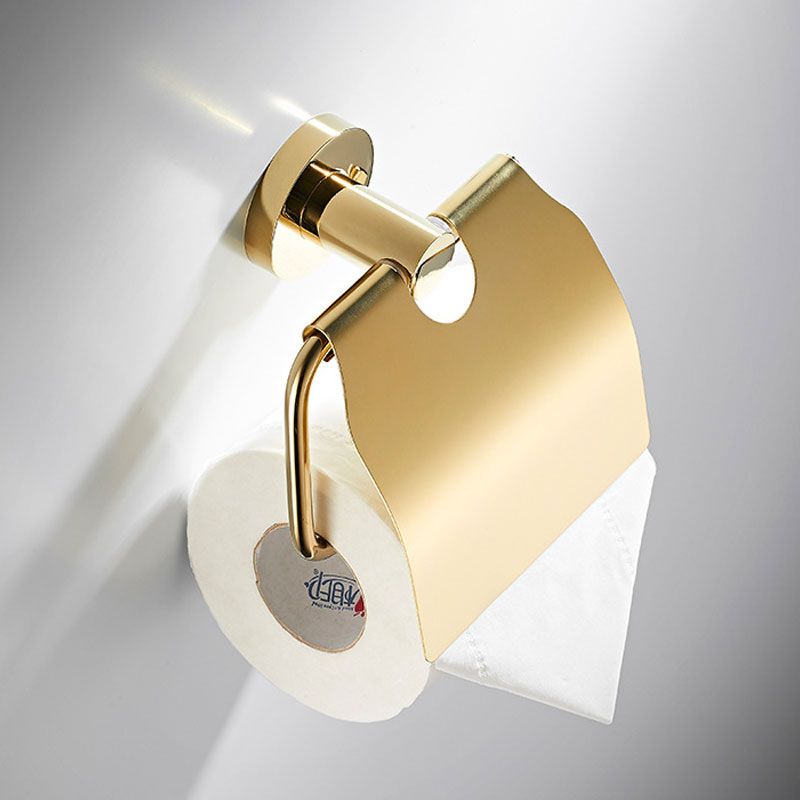 (Toilet Brush)7 Pieces Bathroom Hardware Set Brass, Include