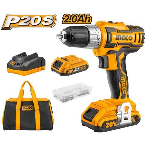 Industrial Lithium-Ion Cordless Drill 20v