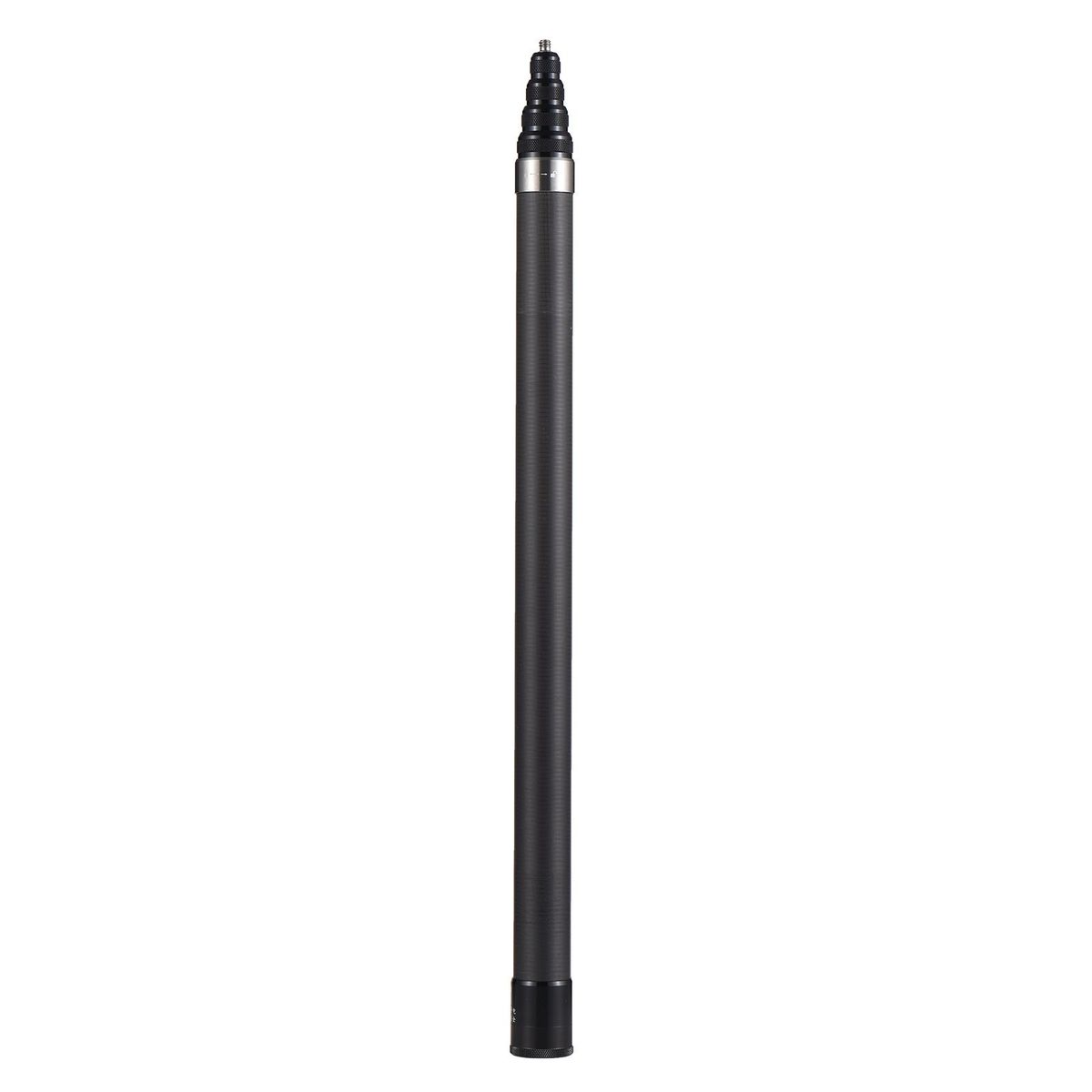 Portable Selfie Stick Carbon Fiber Stand Camera Bracket 1/4 Inch Screw Mount 45.5cm-300cm/ 17.9in-118in Adjustable Length Compatible with Insta360 X2/ X3