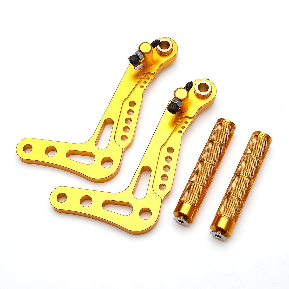 GO KART RACING PEDALS BILLET ALUMINUM BRAKE AND ACCELERATOR SET - Gold Gold (gold)