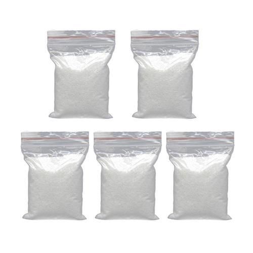 5 Packs White Sand Multifunction Creative Aquarium Sand Aquarium Decoration For Fish Tank Home Vase